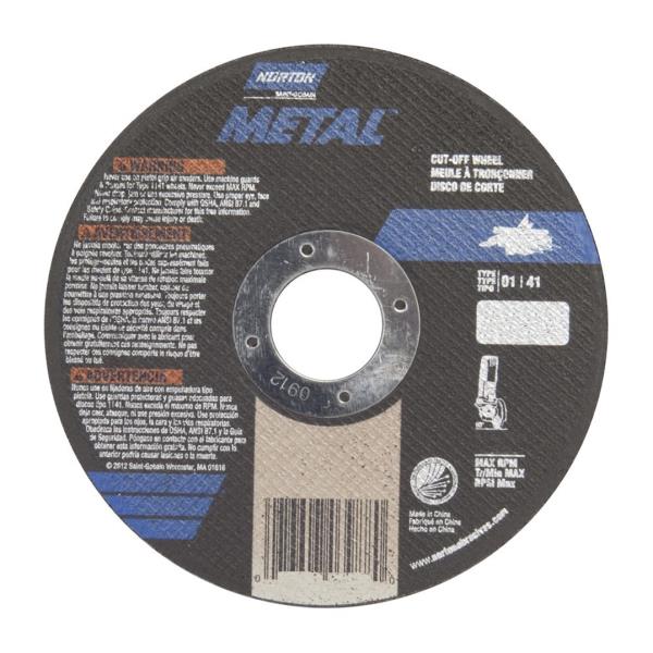 METAL CUTTING WHEEL 4-1/2IN X 7/8IN