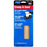 CLAMP & SAND 150 GRIT 4.5X11-IN 6PK