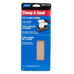 CLAMP & SAND 100 GRIT 4.5X11-IN 6PK