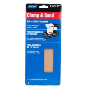 CLAMP & SAND 60 GRIT 4.5X11-IN 6PK