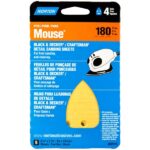 SANDING SHEET 180 GRIT 4 HOLE 5 PK