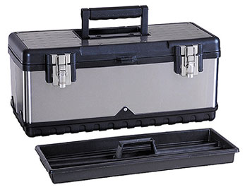 TOOL BOX STAINLESS STEEL 20-IN