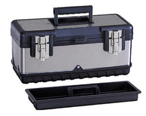 TOOL BOX STAINLESS STEEL 15-IN