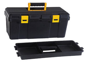 TOOL BOX PLASTIC 22-IN
