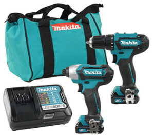12V DRILL / DRIVER AND IMPACT KIT