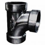 ABS SANITARY TEE 1 1/2-IN
