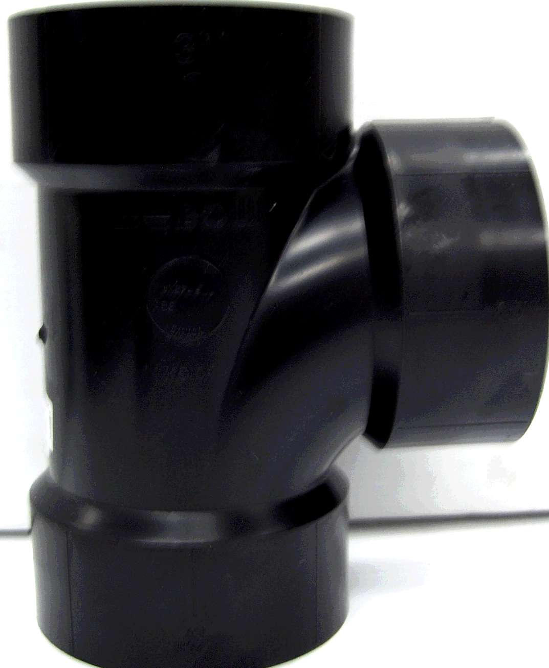ABS SANITARY TEE 3-IN
