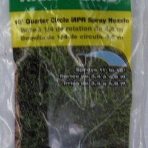 SPRAY HEAD NOZZLE QUARTER CIRCLE