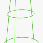 TOMATO SUPPORT CAGE LIME