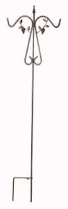 DOUBLE SHEPHERD HOOK COPPER 84-IN