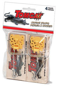 WOODEN MOUSE TRAP 4 PACK