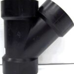 ABS WYE 45 DEGREE 3-IN