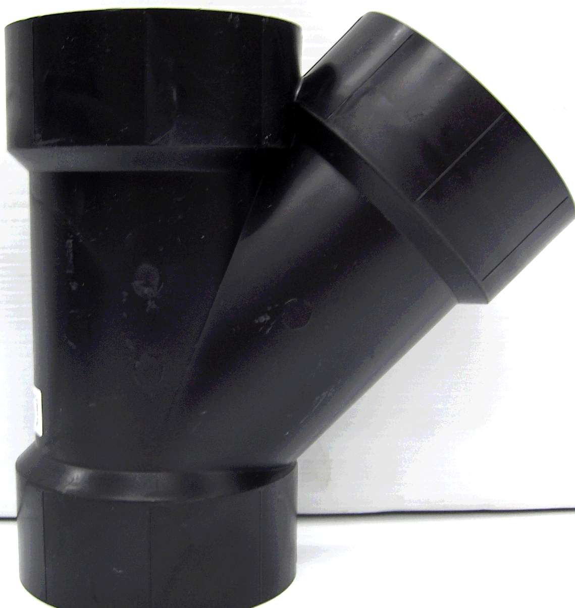 ABS WYE 45 DEGREE 3-IN