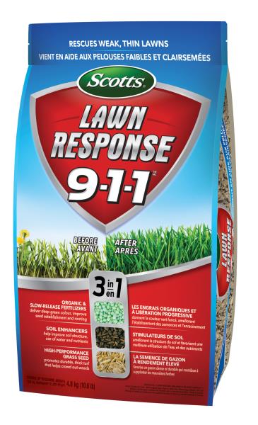 LAWN RESPONSE 9-1-1 3-IN-1 4.8-KG