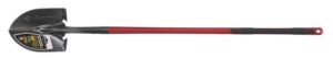ROUND SHOVEL LONG HANDLE FIBREGLASS