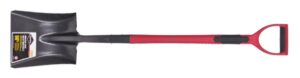 SQUARE SHOVEL D-GRIP FIBREGLASS