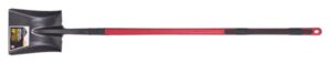 SQUARE SHOVEL LONG HAND FIBREGLASS