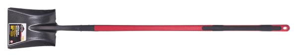 SQUARE SHOVEL LONG HAND FIBREGLASS