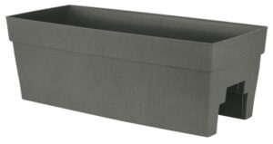 RAIL PLANTER 27-IN SLATE
