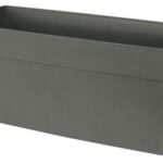 RAIL PLANTER 27-IN SLATE