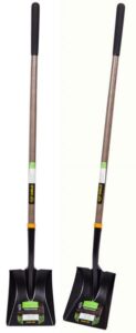 SQUARE POINT SHOVEL LONG HANDLE