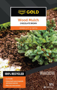 WOOD MULCH 2-CUFT CHOCOLATE BROWN