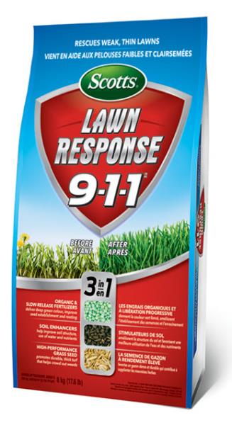 LAWN RESPONSE 9-1-1 3-IN-1 8-KG