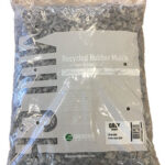 RUBBER NUGGET MULCH GREY 20-LB