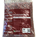 RUBBER NUGGET MULCH RED 20-LB