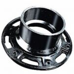 ABS ADJUSTABLE CLOSET FLANGE 4X3IN