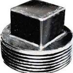 ABS THREADED PLUG WITH GASKET 3-IN