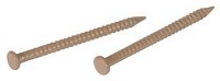 PANEL NAIL DARK OAK 1-IN 6-OZ PACK
