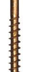 TRIM SCREW #8 2 1/2-IN GREY 100 PC