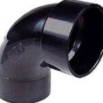 ABS ELBOW STREET 90 DEGREE 4-IN