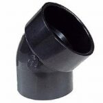 ABS ELBOW STREET 45 DEGREE 1 1/2-IN