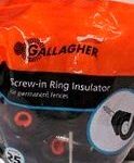 RING INSULATOR POLY 25 PACK