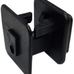 NAIL ON INSULATOR BLACK 25 PACK