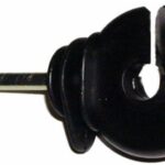 SCREW-IN RING INSULATOR BLACK 25-PK