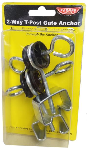 T-POST GATE ANCHOR 2-WAY 2 PACK