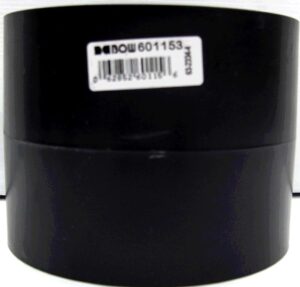 ABS COUPLING 4-IN