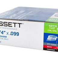 ANGLED COIL NAIL 2-1/4X.099 5000PK