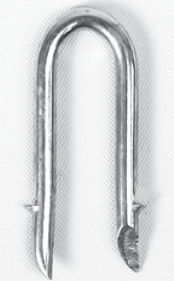 FENCE STAPLE BARBED 50-LB 2-IN
