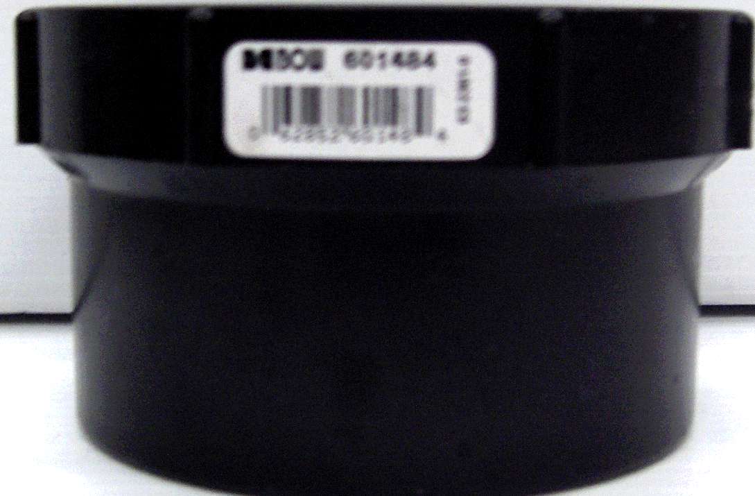 ABS CLEANOUT ADAPTER 4-IN
