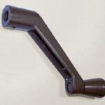 WINDOW CRANK HANDLE BROWN 5/16-IN