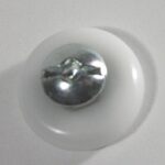 SHOWER DOOR ROLLER OVAL THREADED