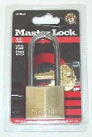 PADLOCK BRASS 1 9/16-IN