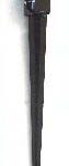 FENCE SPIKE BLACK 4 X 4 X 30-IN
