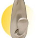 ADHESIVE HOOK MEDIUM NICKEL
