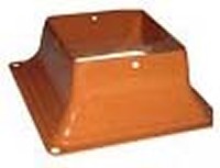 POST BASE CEDAR 4 X 4-IN