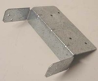 POST BEAM CAP Z MAX 18GA 6 X 6-IN